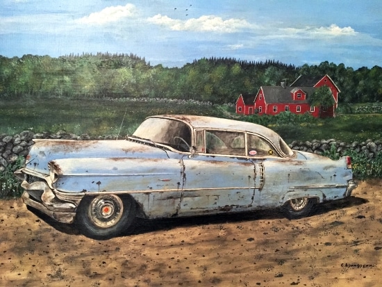 Cadillac 54 på Hallandsåsen - 550 Cadillac 54 på Hallandsåsen. Claes Ljunggren